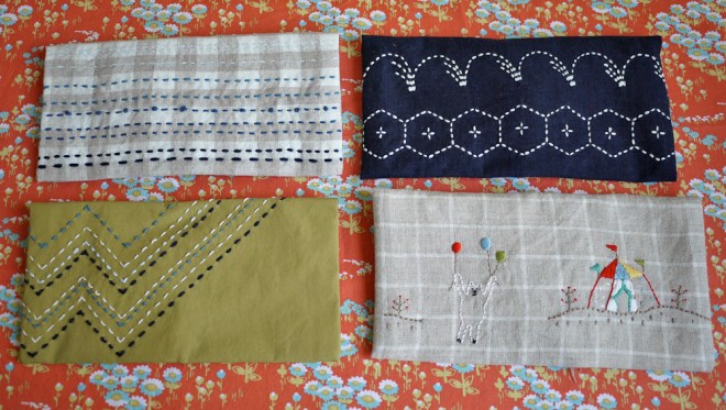 sashiko all over the place!