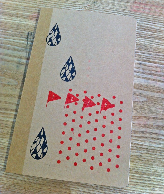 My decorated notebook from Muji