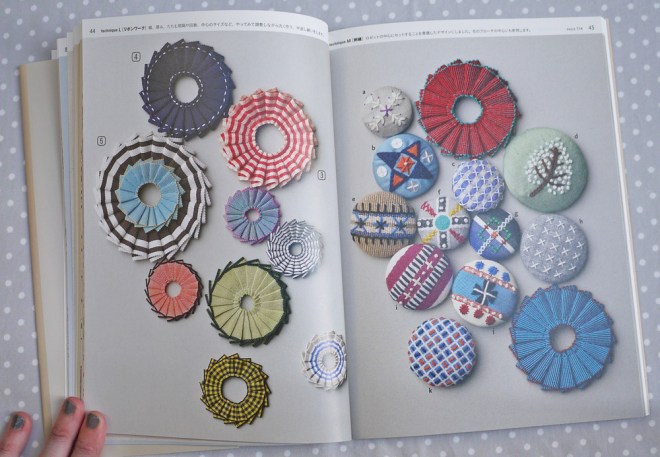p44-45 下田直子の手芸技法 Handcraft Techniques by Naoko Shimoda