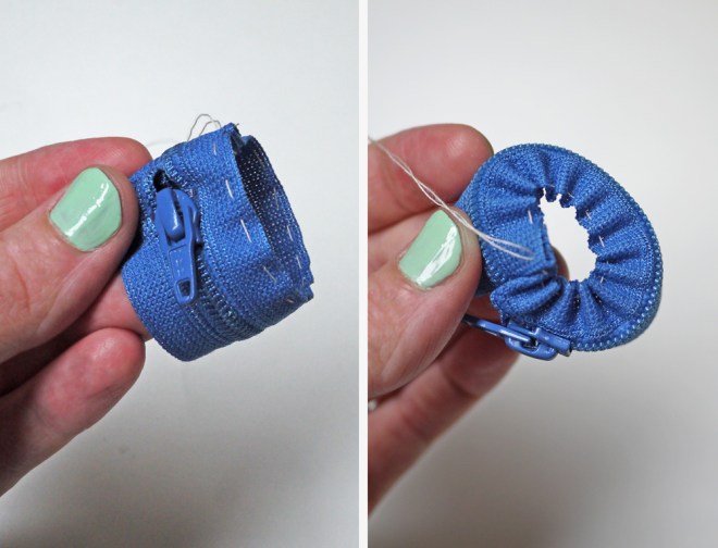 zipper tricks on the macaron pouch kit