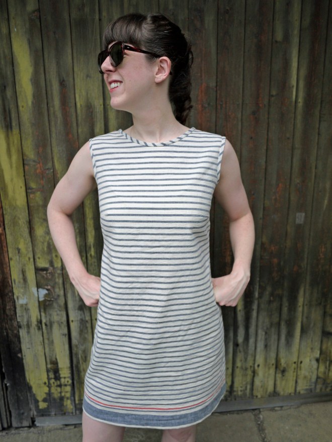 Shifty, a Colette Laurel shift dress by Saké Puppets