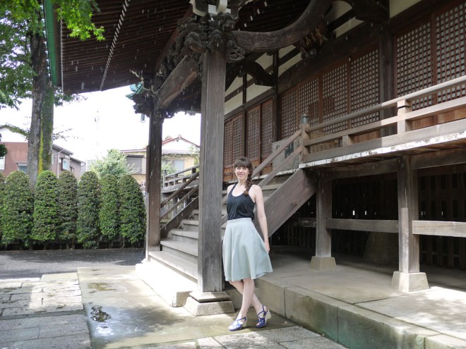 Sound of Music play skirt by Saké Puppets