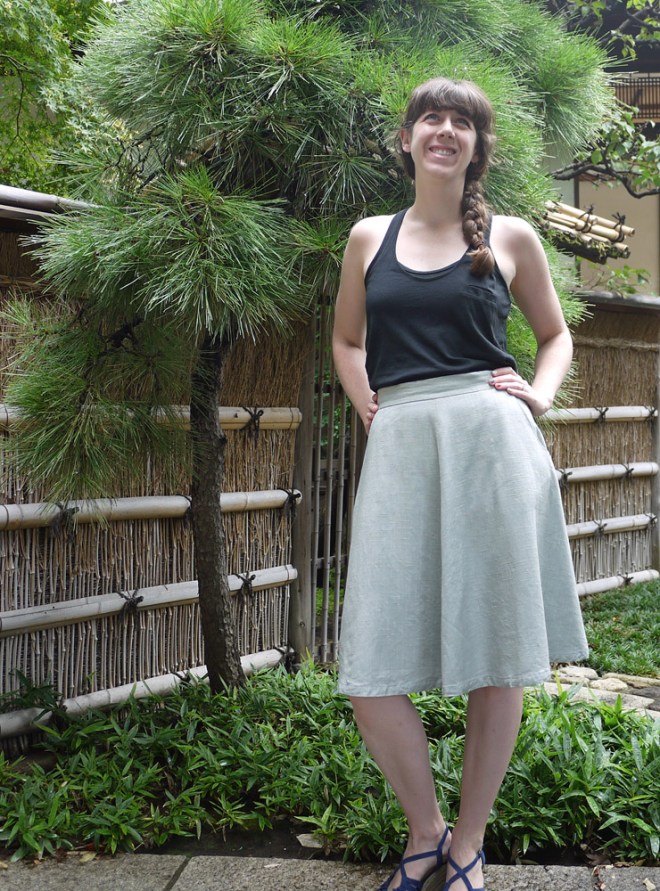 Hollyburn skirt for summer by Saké Puppets