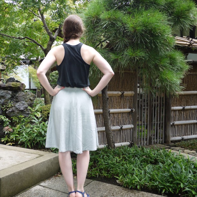 how invisible is that zipper! 