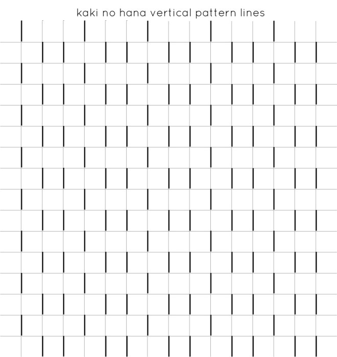 step 2: vertical lines