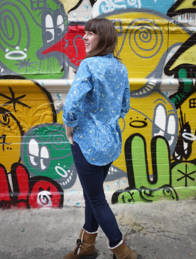 Grainline Archer by Saké Puppets