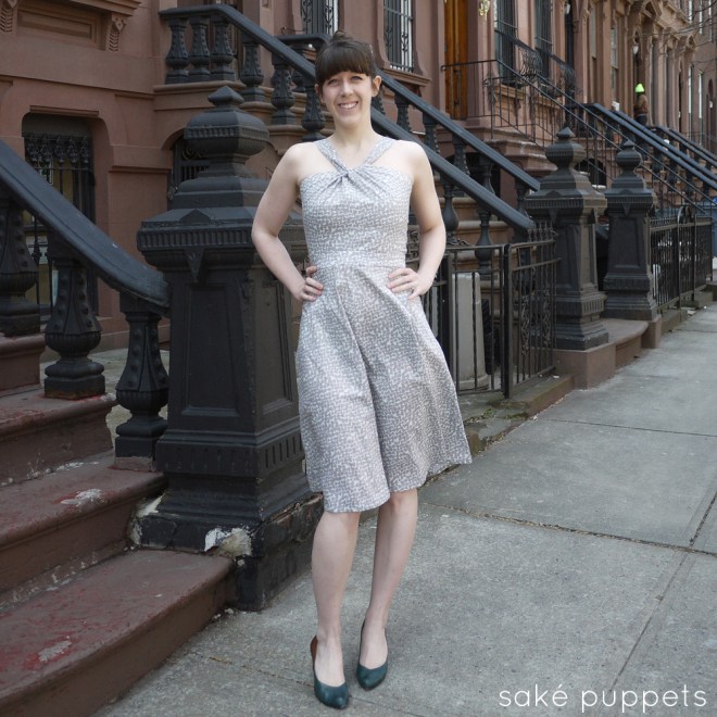 Saké Puppets for Miss Matatabi Makers in the Sewaholic Lonsdale, missmatatabi.com