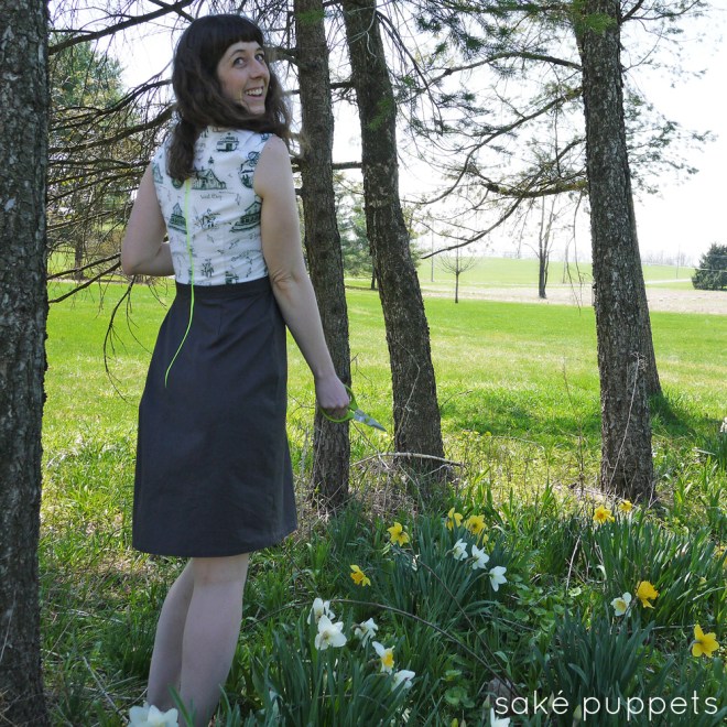 Practice Cambie dress by Saké Puppets, sakepuppets.com