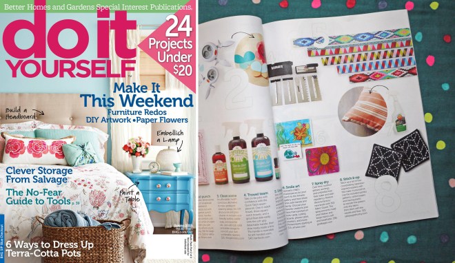 Saké Puppets in BHG DIY Mag!